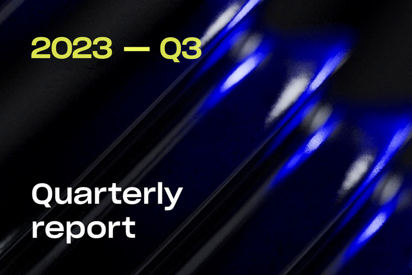 Quarterly Report 2023-Q3 Quarterly Report 2023-Q3